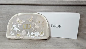 Christian Dior Beauty GWP VIP Embroidery Butterflies Mesh Makeup Cosmetic Pouch - Bild 1 von 4