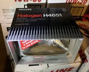 NEW Philips H4651 Halogen 4 Headlight System