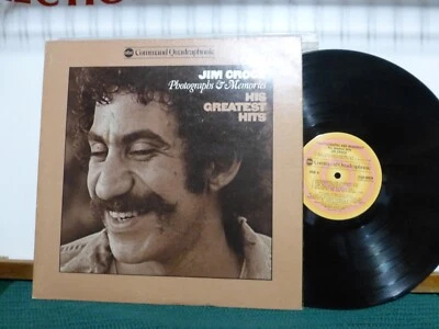 JIM CROCE. PHOTOGRAPHS HIS GREATEST HITS QUADRAPHONIC NEAR MINT.     LP - Image 1 of 3