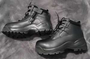 MENS 5.11 TACTICAL 12019 A.T.A.C. 6" SHIELD SIDE ZIP ASTM/CSA BOOTS BLACK Size 5 - Picture 1 of 5