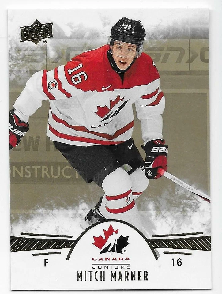 16/17 UPPER DECK TEAM CANADA JUNIORS GOLD PARALLEL (#1-100) U-Pick From List - Image 1 of 1