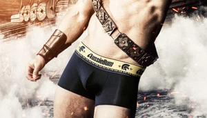 Gladiator Hipster Black Aussiebum Men's Trunks/ Underwear - Picture 1 of 8