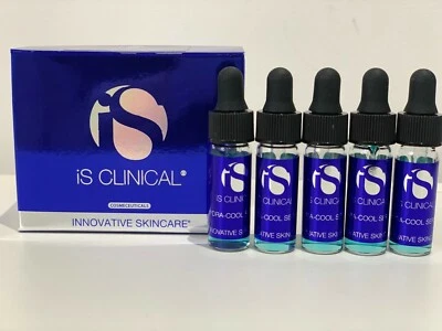 (NEW) iS Clinical HYDRA COOL SERUM | Mini Sample Size | 5 x 3.75ml (18.75ml) - Image 1 of 4