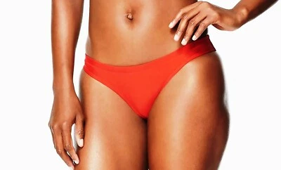 NWT Woman's Speedo Red Cheeky Bikini Bottom     Adult S, M, L, or XL - Image 1 of 4