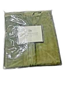 Pottery Barn Megan Velvet Oat Dining chair slipcover - Picture 1 of 3