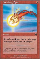 Scorching Spear X4 (Starter 1999) MTG (NM) *CCGHouse* Magic