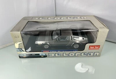 De Lorean DMC 12 LK Coupe 1981 Diecast Sun Star Model 1:18 #2701 w/ Box, NEW NOS - Image 1 of 4