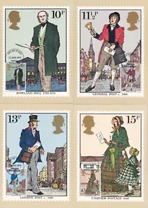 GB 1979 PHQ Cards ~ Sir Rowland Hill Set PHQ 38 ~ Stamps & FDC to Front - Picture 1 of 1