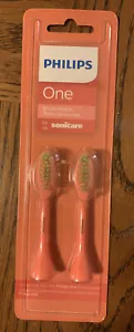 Philips One by Sonicare 2er-Pack Bürstenköpfe - Miami Coral - Bild 1 von 2