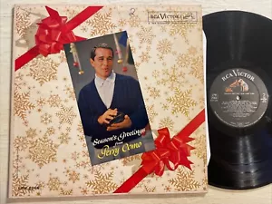 Season’s Greetings From Perry Como LP RCA Christmas Classic Holiday Record VG- - Picture 1 of 4