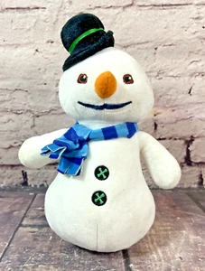 Disney Junior Doc Mcstuffins Chilly Snowman 10" Beanbag Plush Stuffed Animal Toy - Picture 1 of 9