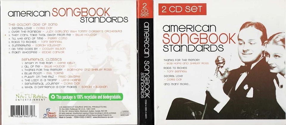 American Songbook Standards ~ Various Artists ~ Pop ~ CD ~ Used VG - Image 1 of 1