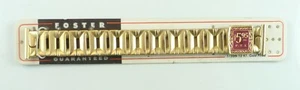 NOS Foster SS & Gold Filled Wristwatch Bracelet with18.6mm Straight Ends - Bild 1 von 6