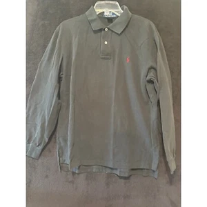 Polo by Ralph Lauren Langarm Poloshirt Herren Large Rot Pony Logo - Bild 1 von 7