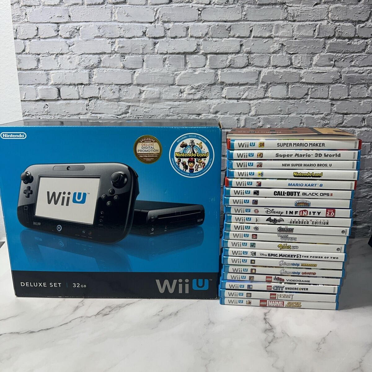 Nintendo Wii U - Deluxe Black Video Game Consoles for sale Nintendo Wii U - Deluxe Black Video Game Consoles for sale
