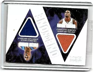 CAMISETAS DWIGHT HOWARD & EMEKA OKAFUR 2006 TOPPS CAJA DE LUJO DOBLE JUEGO USADAS #/225 - Imagen 1 de 1