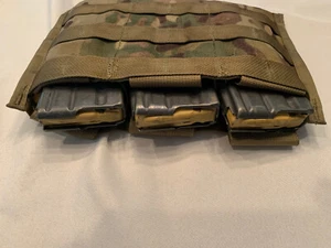 Triple Mag Pouch Multicam Camouflage Current Issue New Pouch Only - Picture 1 of 6