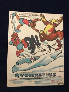 RARE planche à découper jeu ovomaltine Alain Saint Ogan TTBE - Bild 1 von 2
