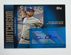 Tarjeta automática Topps #CDA-DH 2013 Drew Hutchison certificado autógrafo emisión AR55 - Imagen 1 de 2