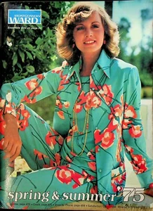 Vtg 1975 MONTGOMERY WARD Catalog  Spring Summer Tools Stereo FASHION 1203 pages - Picture 1 of 8