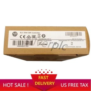 New Allen Bradley 1747-L542 SER C SLC 500 5/04 CPU PROCESSOR UNIT 1747L542 - Imagen 1 de 2