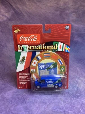 Johnny Lightning Coca Cola International Sprite 1999 GMC 2500 Savana Van MOC NEW - Image 1 of 4