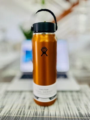 Tapa flexible ancha ligera Hydro Flask 40 OZ ágata jaspe serie Trail Foto 1 de 3