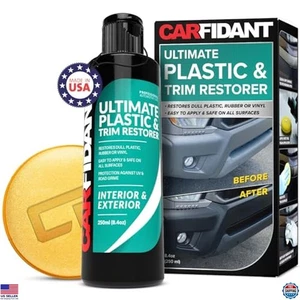 Plastic Restorer for Cars - Revives Faded Trim, UV Protection, 8.4 fl. Oz. - Picture 1 of 6