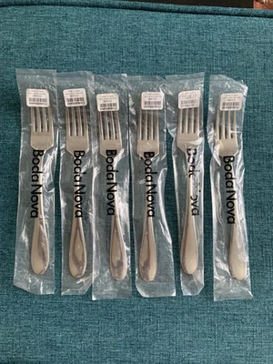 Cubiertos Boda Nova "GOURMET" Japón Lote de (6) Tenedores de Cena Inoxidable - NUEVO Foto 1 de 4