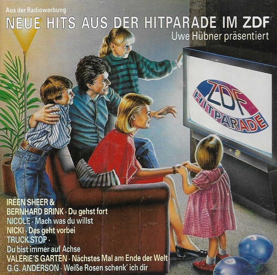 Uwe Hübner präsentiert Neue Hits aus der Hitparde im ZDF | CD | BMG | 1992 - Bild 1 von 2