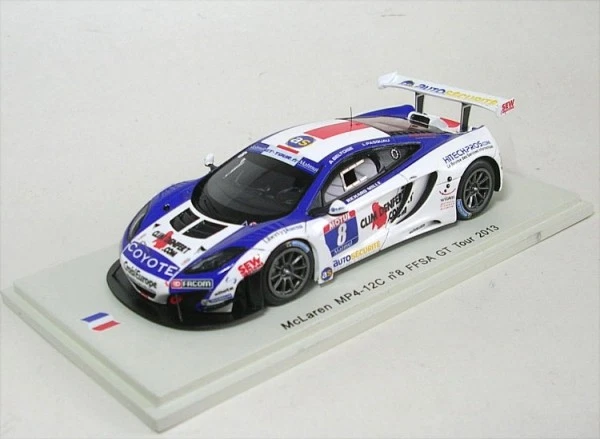 McLaren MP4-12C No.8 FFSA GT Tour 2013 (A. Beltoise - L. Pasquali) In OVP Con Ac - Immagine 1 di 1