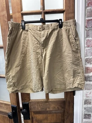 Pantalones Cortos Columbia Caqui Pesca Exterior Talla 40 x 10 Chinos Ligeros Foto 1 de 4