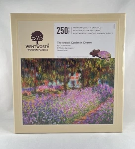 WENTWORTH HOLZPUZZLE - The ARTIST’s GARDEN AT GIVERNY 250 TEILE Neu/Versiegelt - Bild 1 von 3