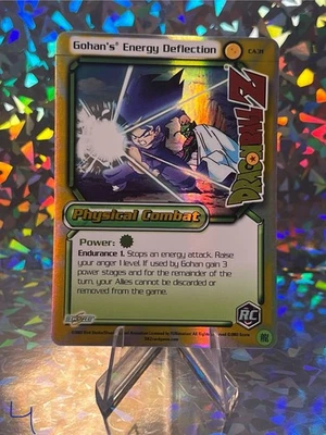DBZ Dragon Ball Z FOIL Gohan's Energy Deflection CA31 CCG Cosmic Anthology MP - Image 1 of 2