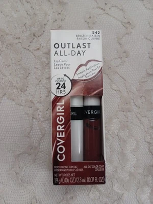 CoverGirl Outlast 24 Hr All-Day Lipcolor Lipstick Lip Color  #542 BRAZEN RAISIN - Image 1 of 4