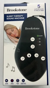 Máquina de sonido Brookstone Sleep Therapy, funciona con pilas, nueva en caja - Imagen 1 de 5