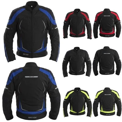 Rayven Scorpion Waterproof Motorbike Jacket Motorcycle C.E Approved Touring Bike
