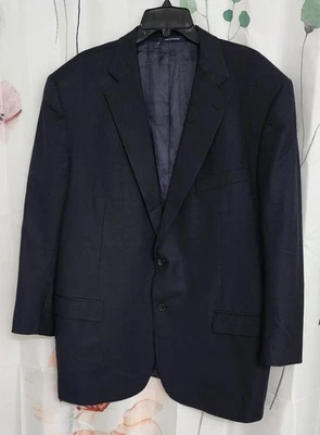 Ermenegildo Zegna Traje Chaqueta Blazer Azul Marino Lana Hecho en Suiza TALLA 60R? Foto 1 de 4