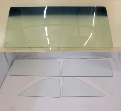 Ford Fairlane Torino Cobra 1968 Fastback cristal parabrisas puerta cuarto juego transparente Foto 1 de 4