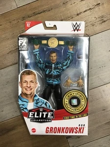 Figura de Acción WWE Rob Gronkowski Elite Collection Serie 82 Gronk NFL Pats - NUEVO - Imagen 1 de 2