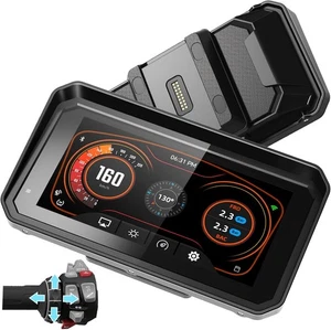 6" BMW Motorcycle CarPlay Android Auto IP67 Waterproof GPS Navigation Bluetooth - Picture 1 of 9