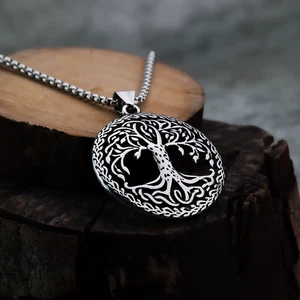 ARBRE DE VIE PENDENTIF ARGENTE - Picture 1 of 2