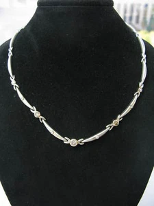 Fine Fancy Brown Diamond Two Tone Necklace 14KT 2.05CT - Picture 1 of 5