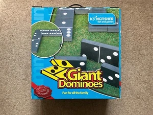 Giant dominos, Barely used, slight scuffing on box from storage. - Picture 1 of 1