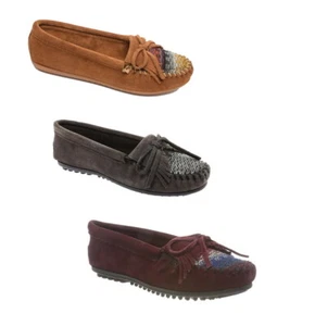 Minnetonka Ciabatta Donna Cordova Kilty Scamosciata, 402V, 405V e 408V - Foto 1 di 14