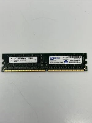SpecTek Select ST2G2D667 2GB DDR2-667 Desktop Computer Memory RAM - Image 1 of 4