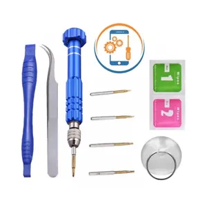 Repair Kit Disassembly Smartphone Tablet Screwdriver 5 Tips Tweezers - Picture 1 of 3