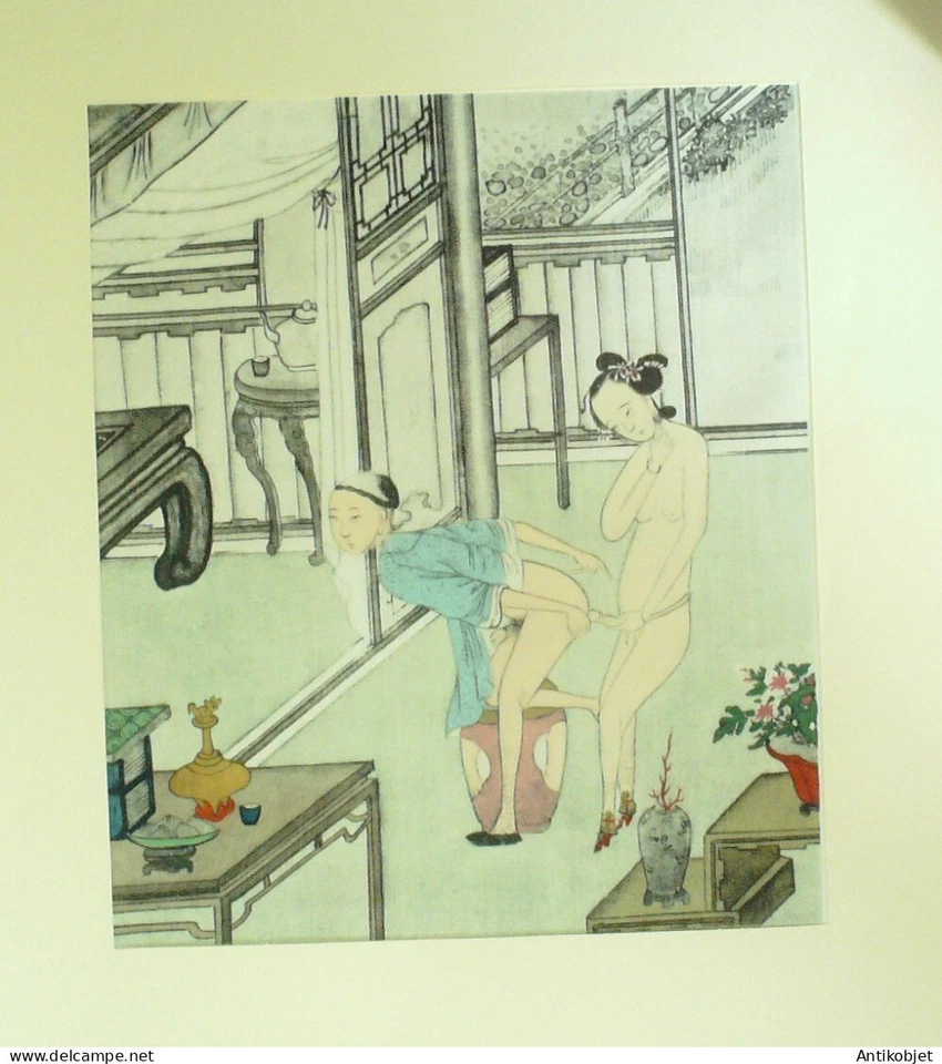 Estampe Chinoise scène érotique 34 - Photo 1/1