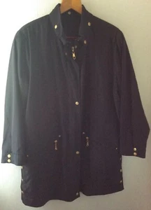 Damenjacke / Mantel Übergang Größe 22 schwarz - Bild 1 von 3