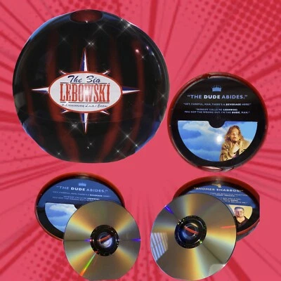 THE BIG LEBOWSKI 10th Anniversary Limited Edition 2 DVD Set Bowling Ball | Rare - Image 1 of 4
